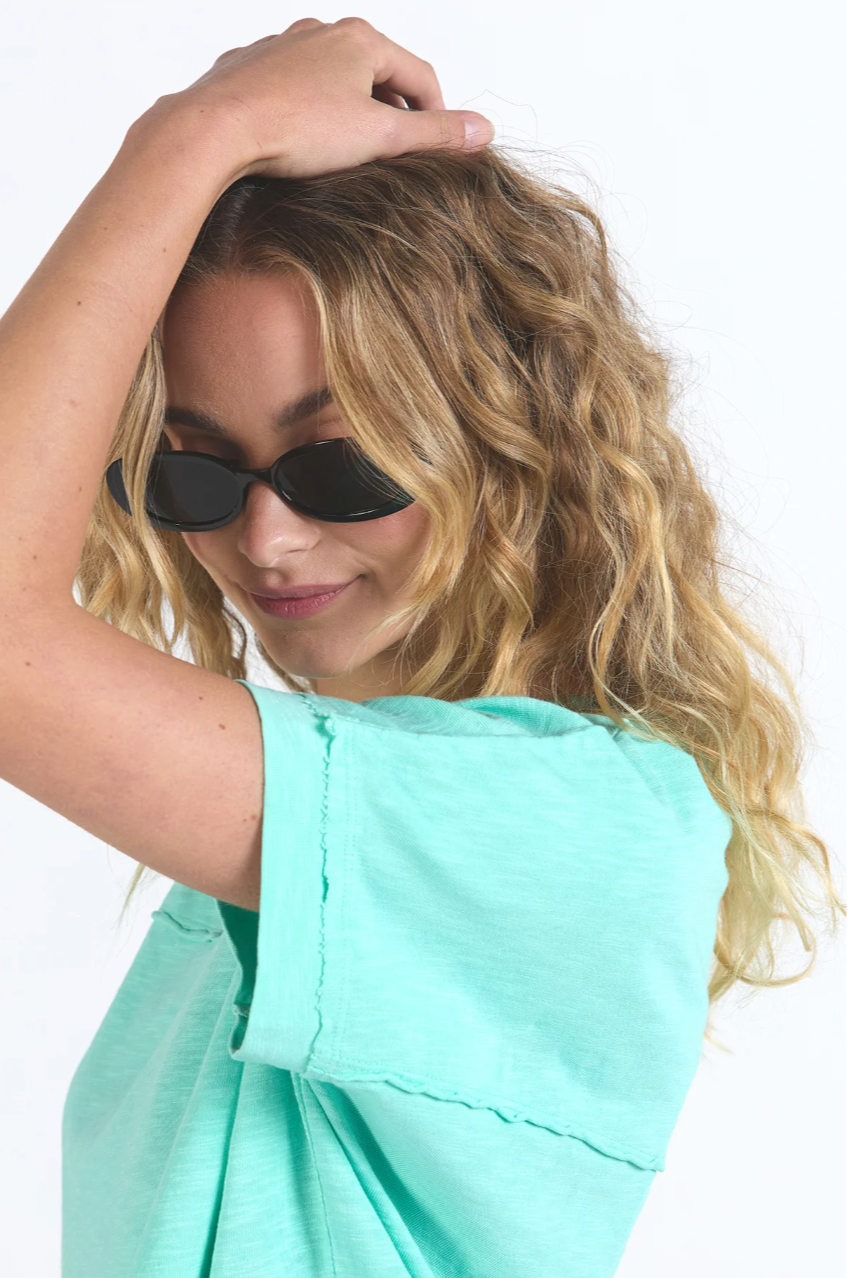 Foxwod Allison Tee - Neon Mint