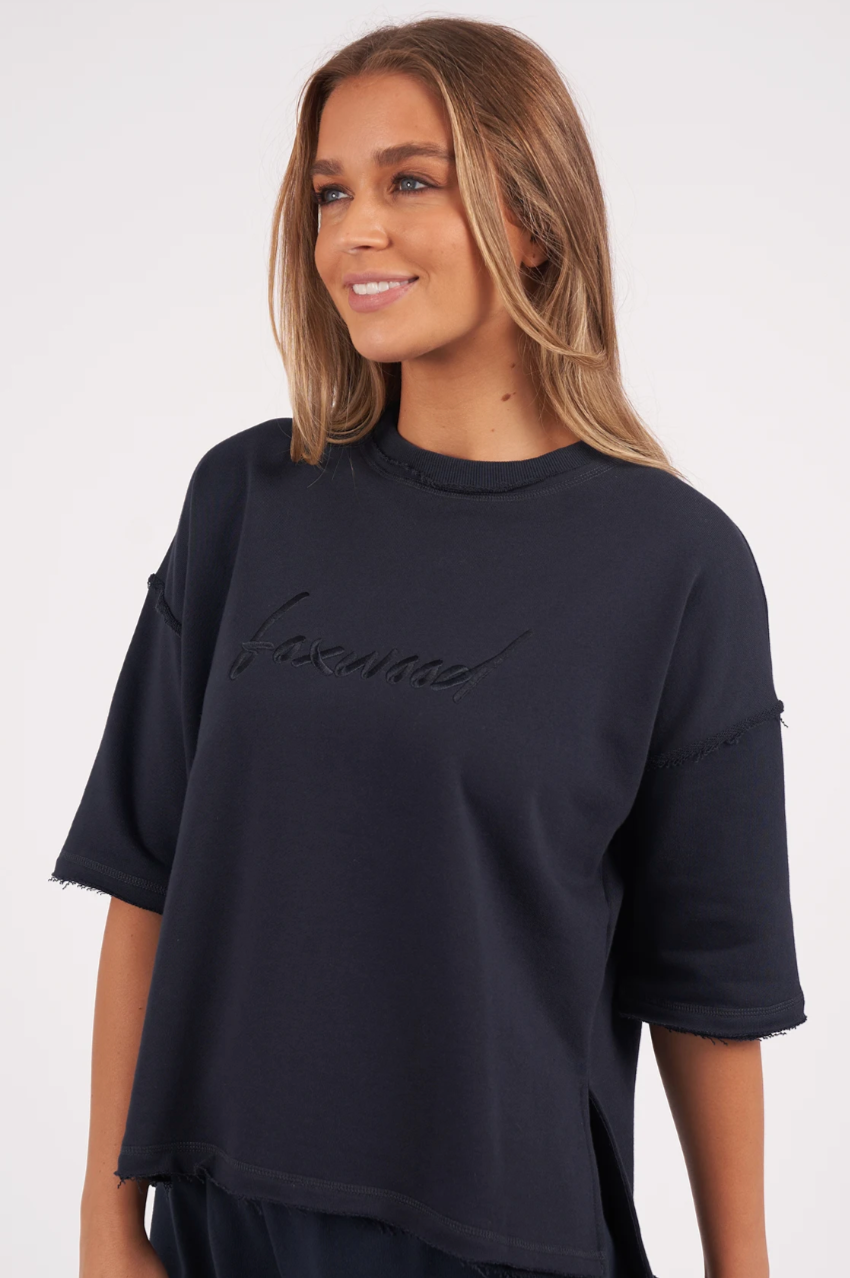 Foxwood Signed Crew - Navy