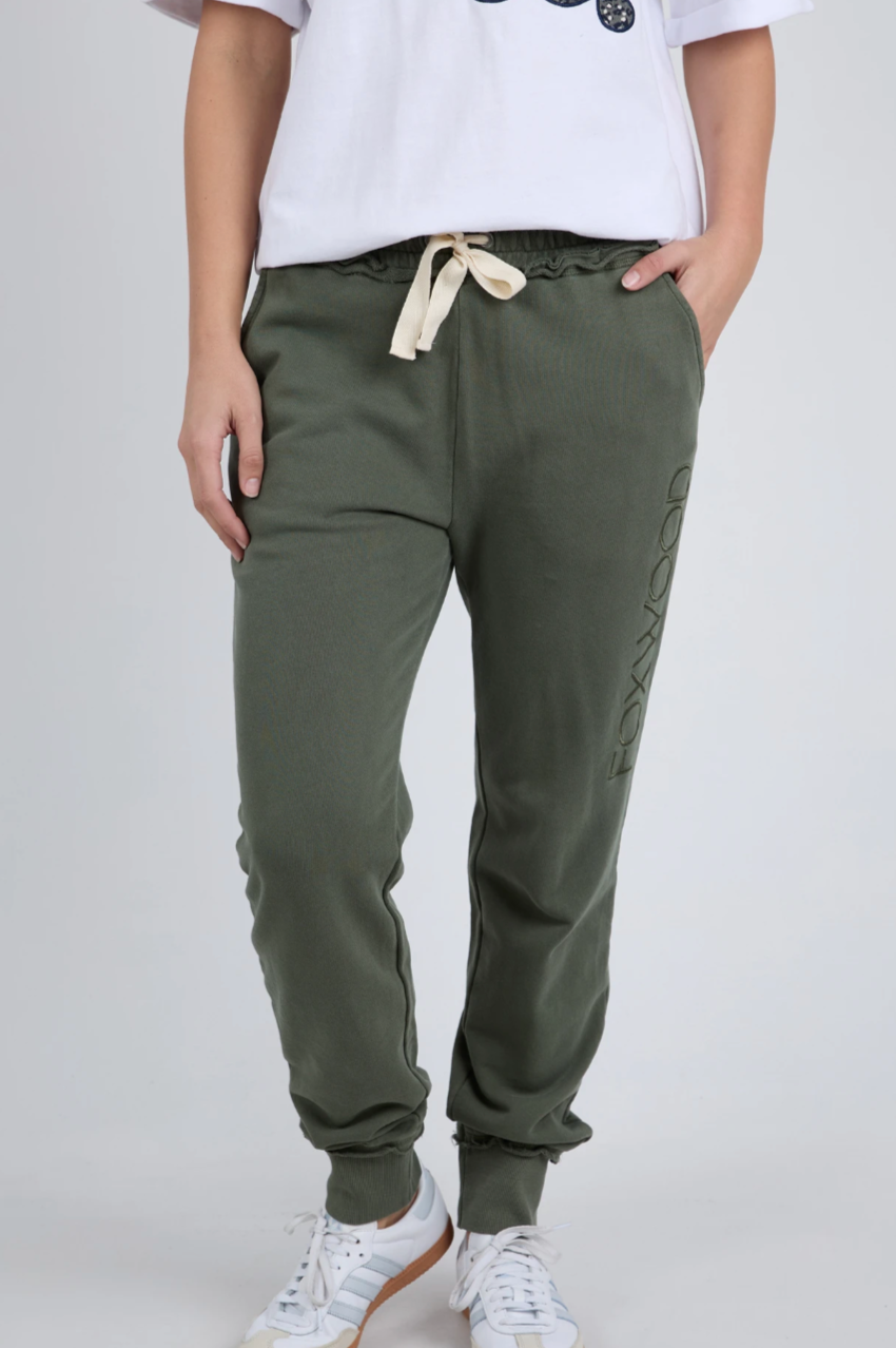 Foxwood Simplified Track Pant - Khaki