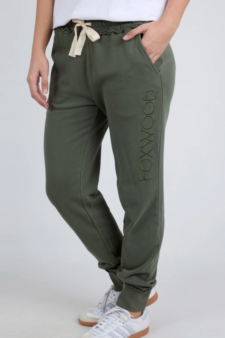 Foxwood Simplified Track Pant - Khaki