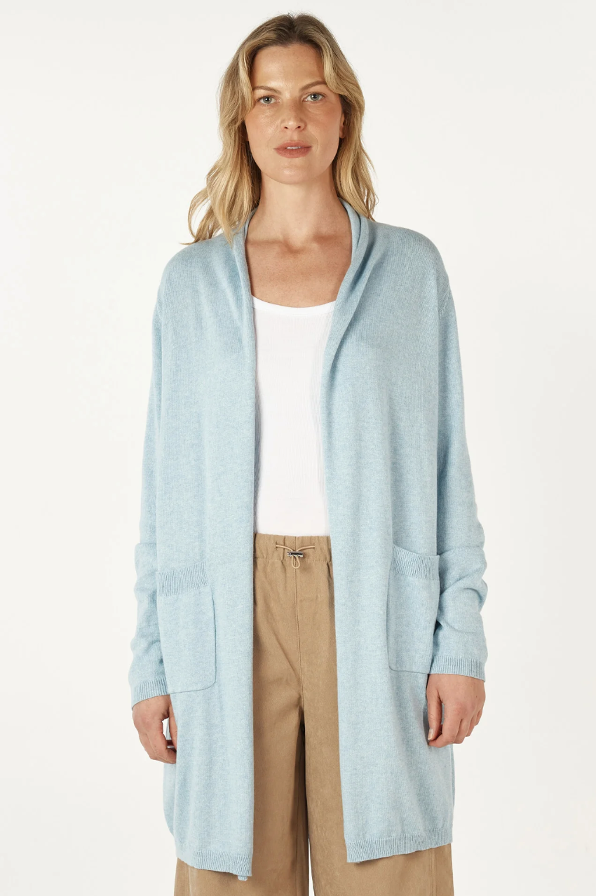 Zaket & Plover Essential LL Cardi - Powder