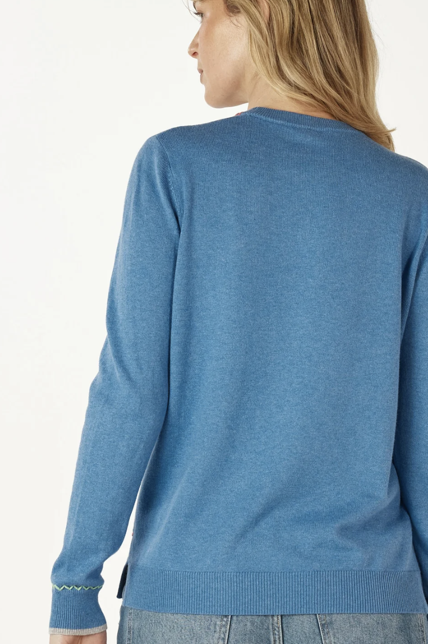 Zaket & Plover Handcraft Crew - Chambray