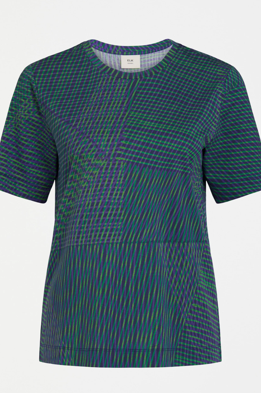 Elk Hanen Tshirt - Lineal Print