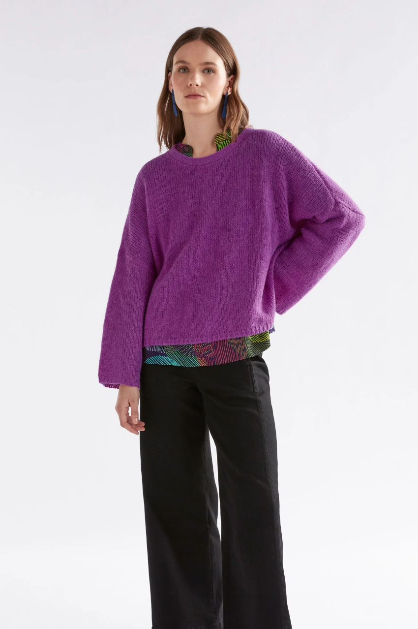 Elk Agna Sweater - Pink Berry