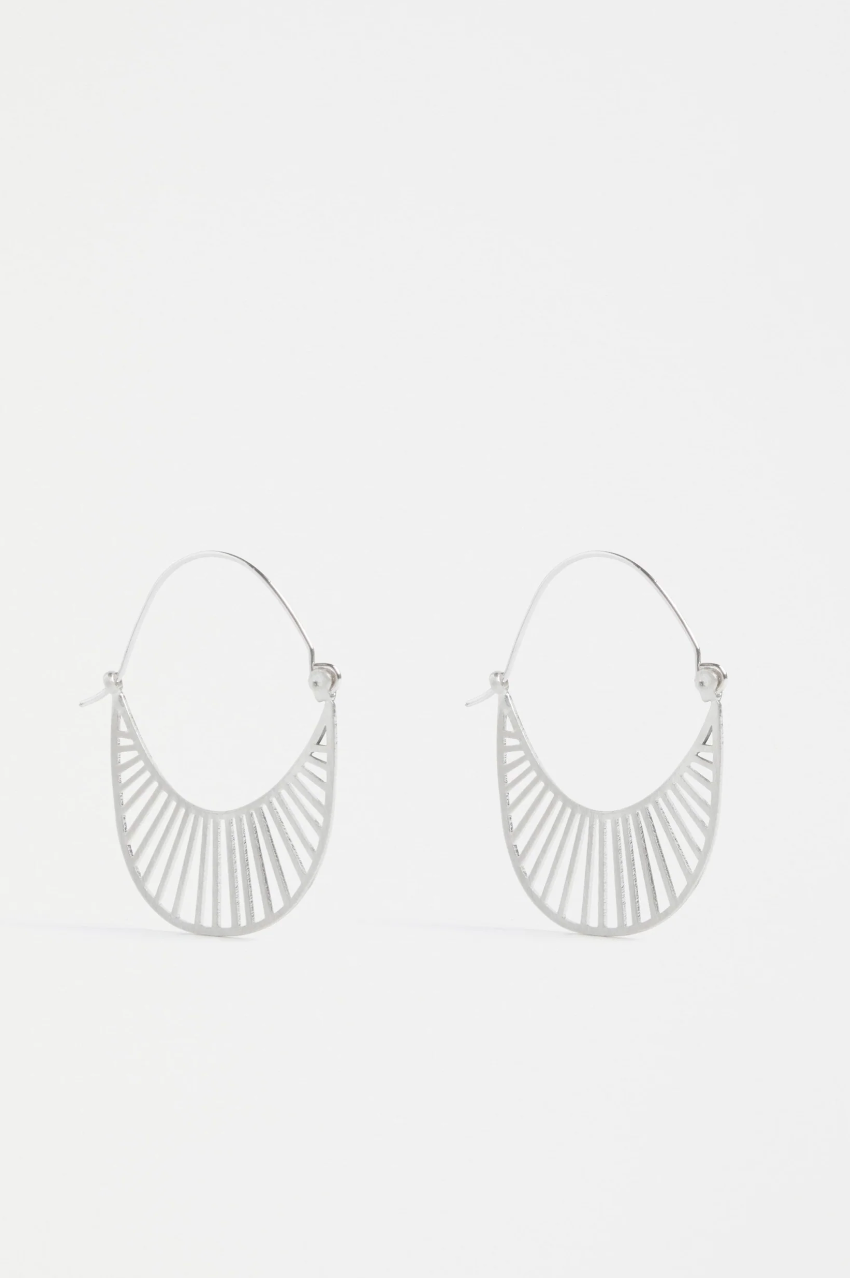 Elk Solsken Small Hoop Earring - Silver