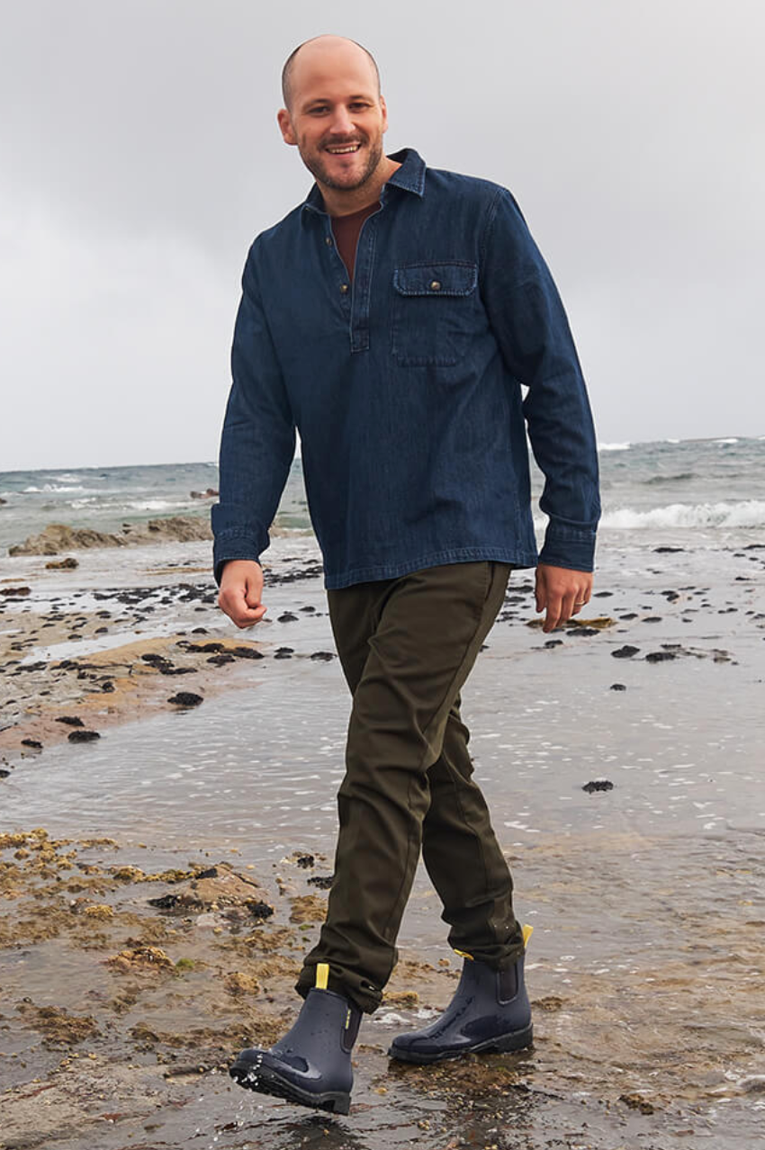 Merry People Bobbi Gumboots/Rainboots - Midnight Blue