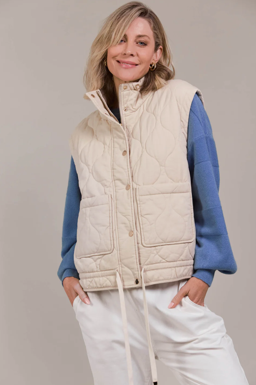 Pepi Vest - Ecru