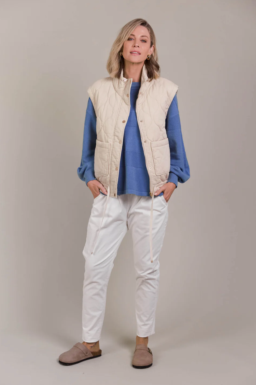 Pepi Vest - Ecru