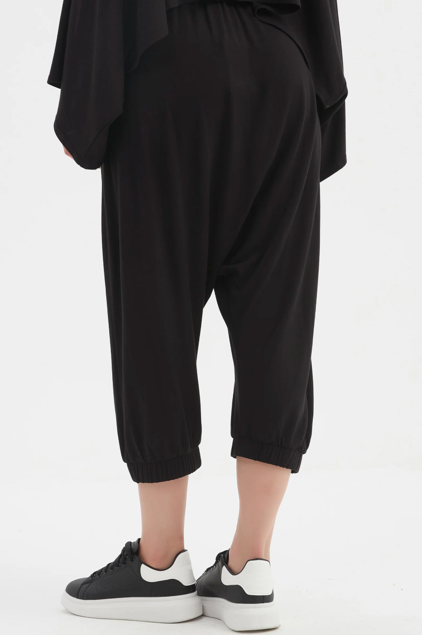 Drop Crotch Winter Pant - Black