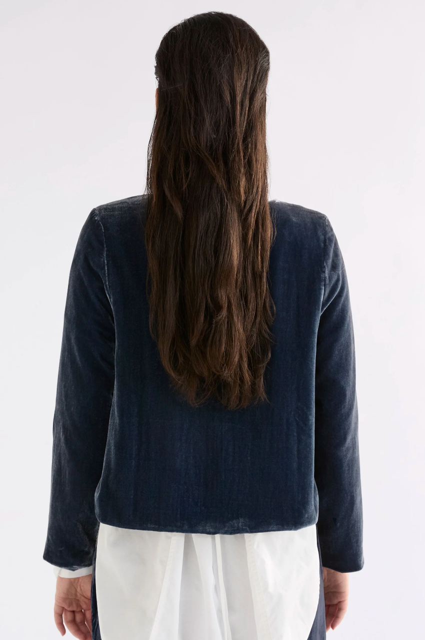 Elk Suuri Zip Jacket - Blue Steel