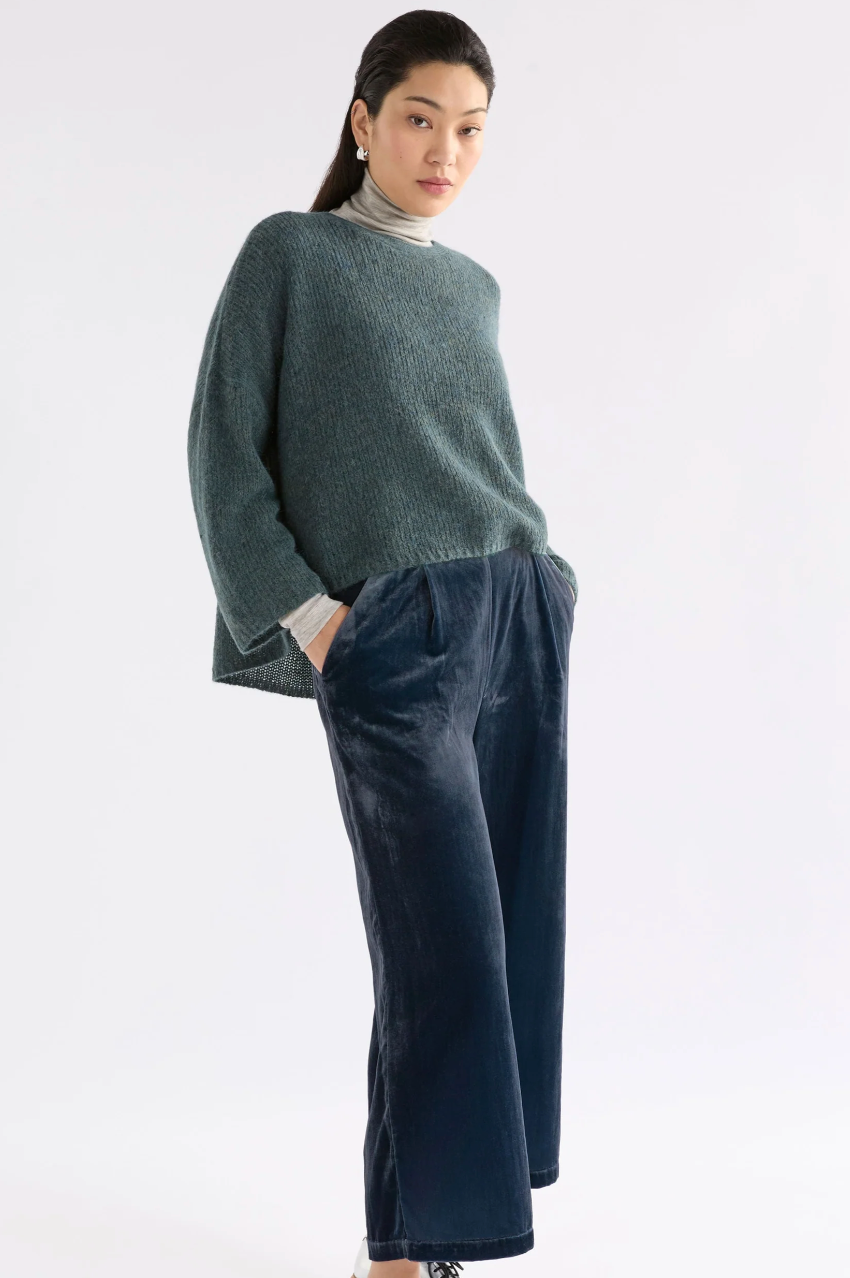 Elk Suuri Wide Leg Pant - Blue Steel