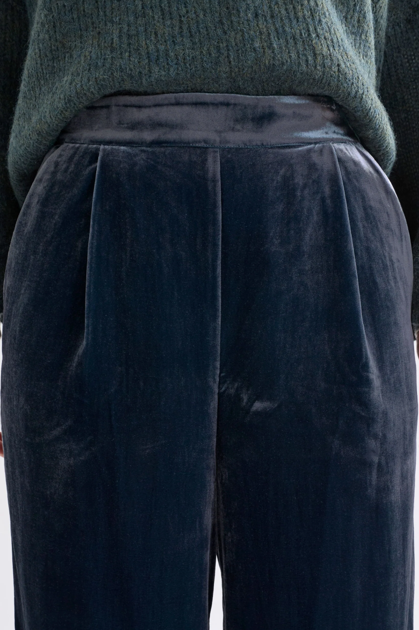 Elk Suuri Wide Leg Pant - Blue Steel