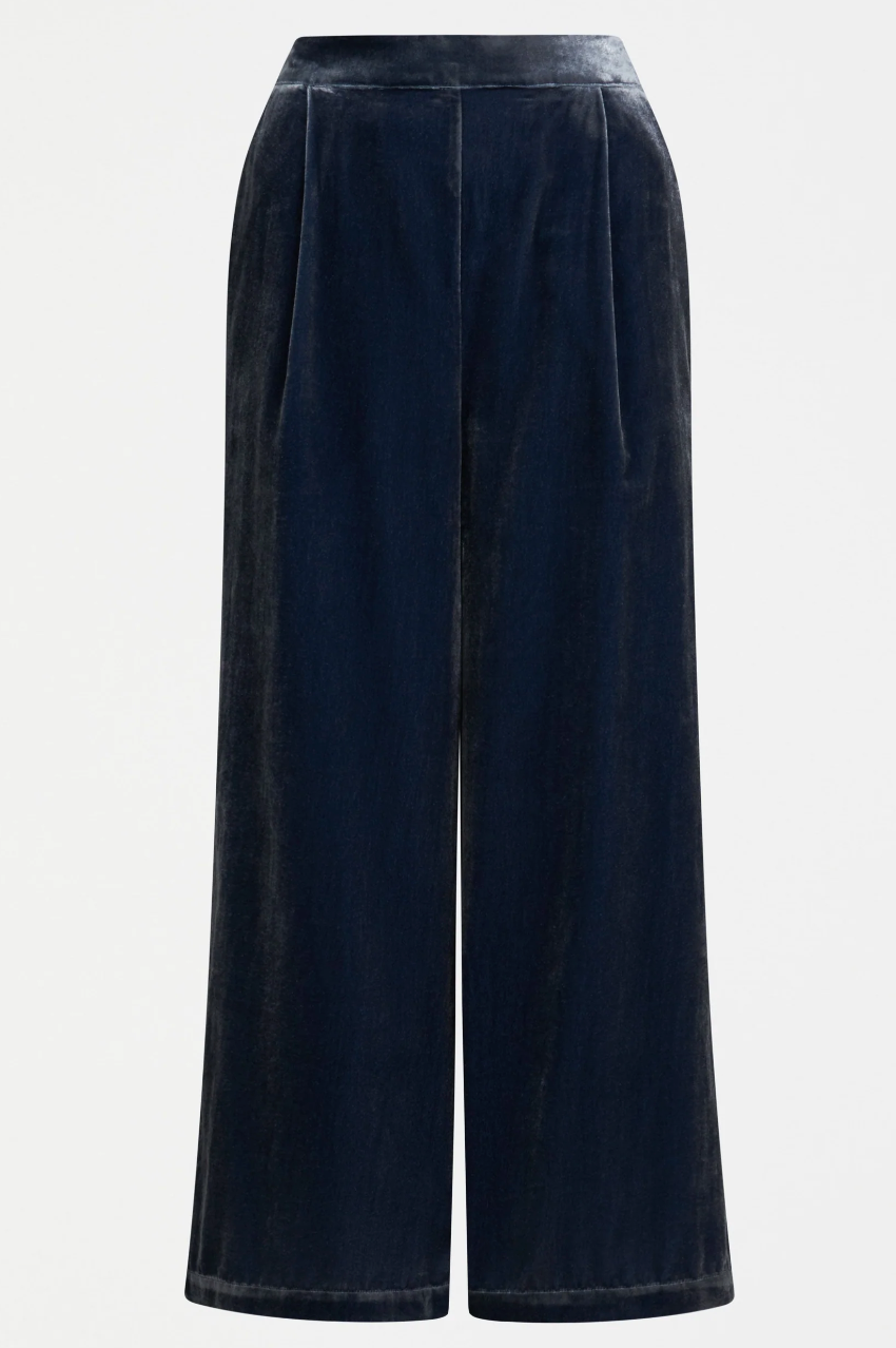 Elk Suuri Wide Leg Pant - Blue Steel