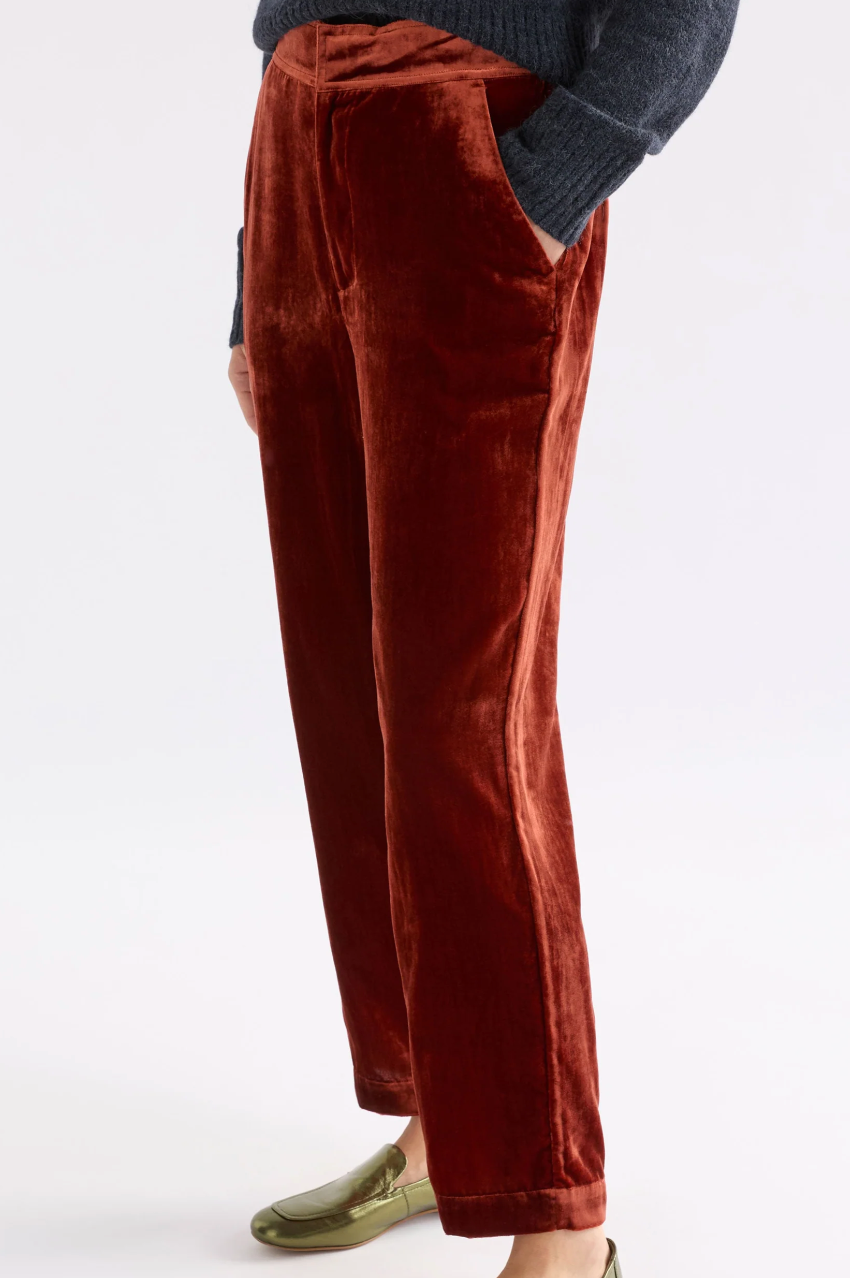 Elk Suuri Velvet Pant - Spice