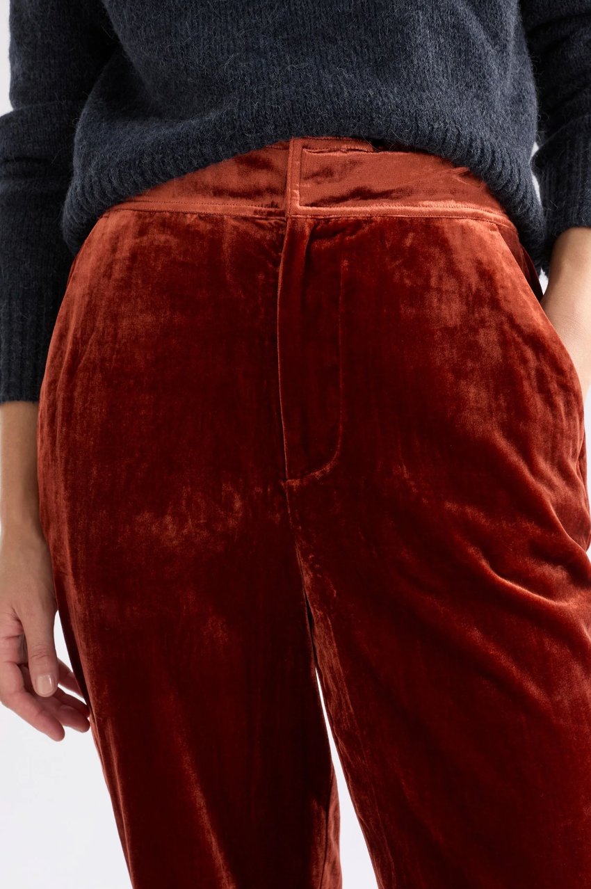 Elk Suuri Velvet Pant - Spice