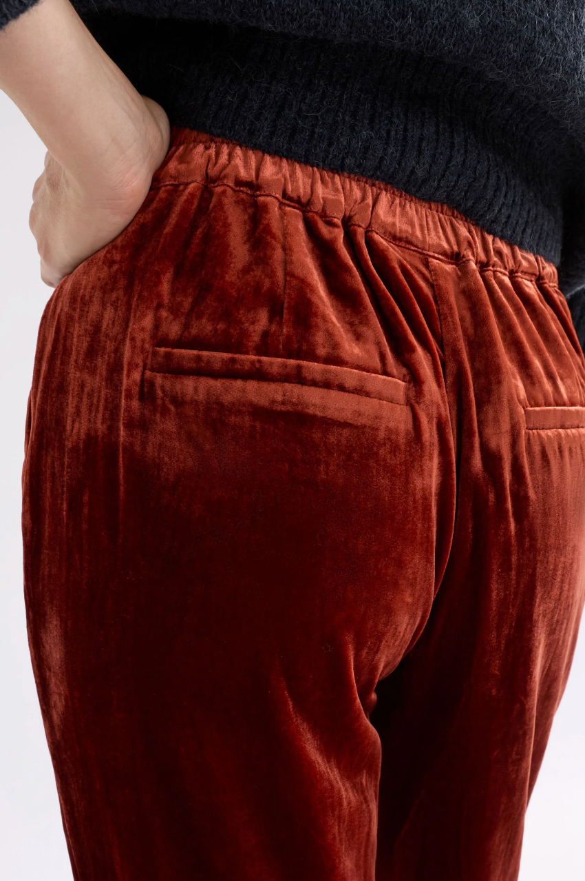 Elk Suuri Velvet Pant - Spice