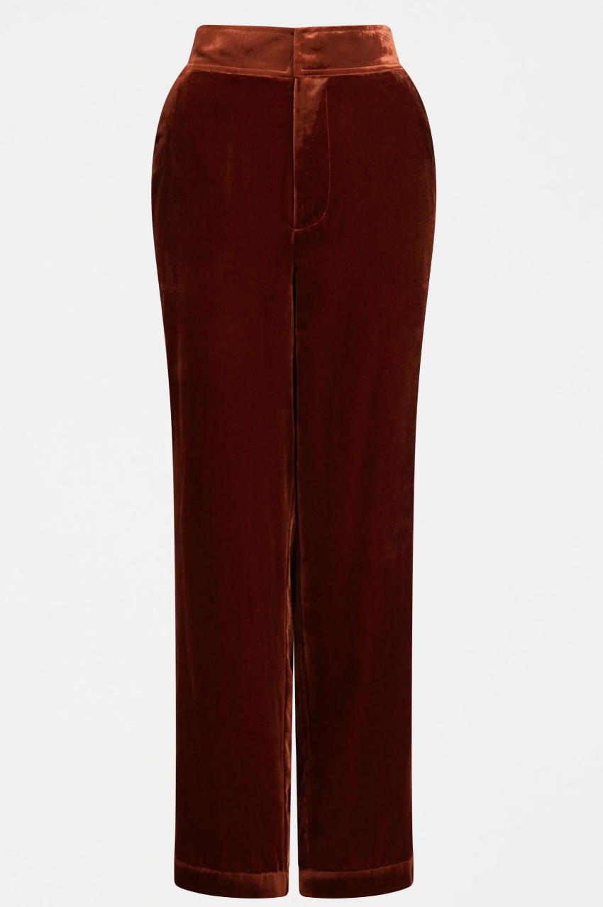 Elk Suuri Velvet Pant - Spice