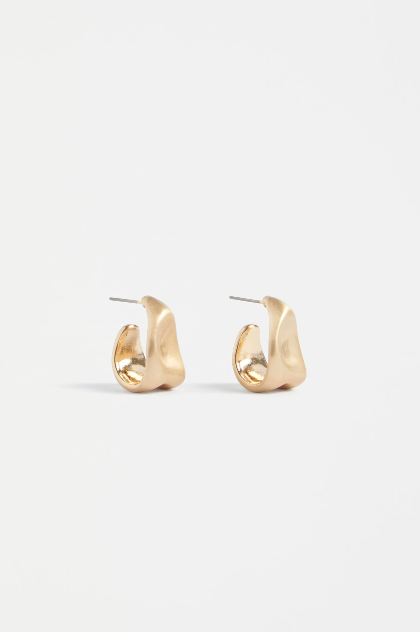 Elk Feven Small Hoop Earring - Gold