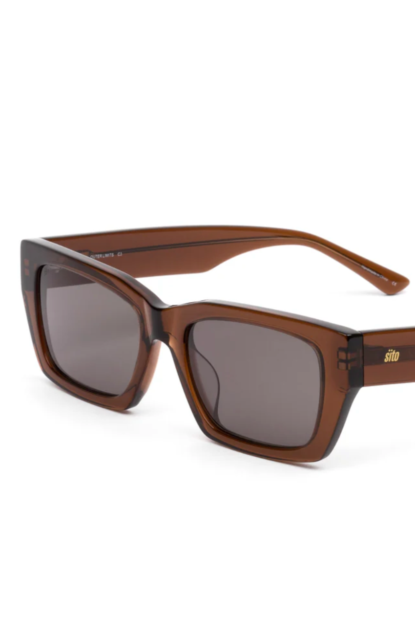 Sito Sunglasses 'Outer Limits' - Toffee/Grey