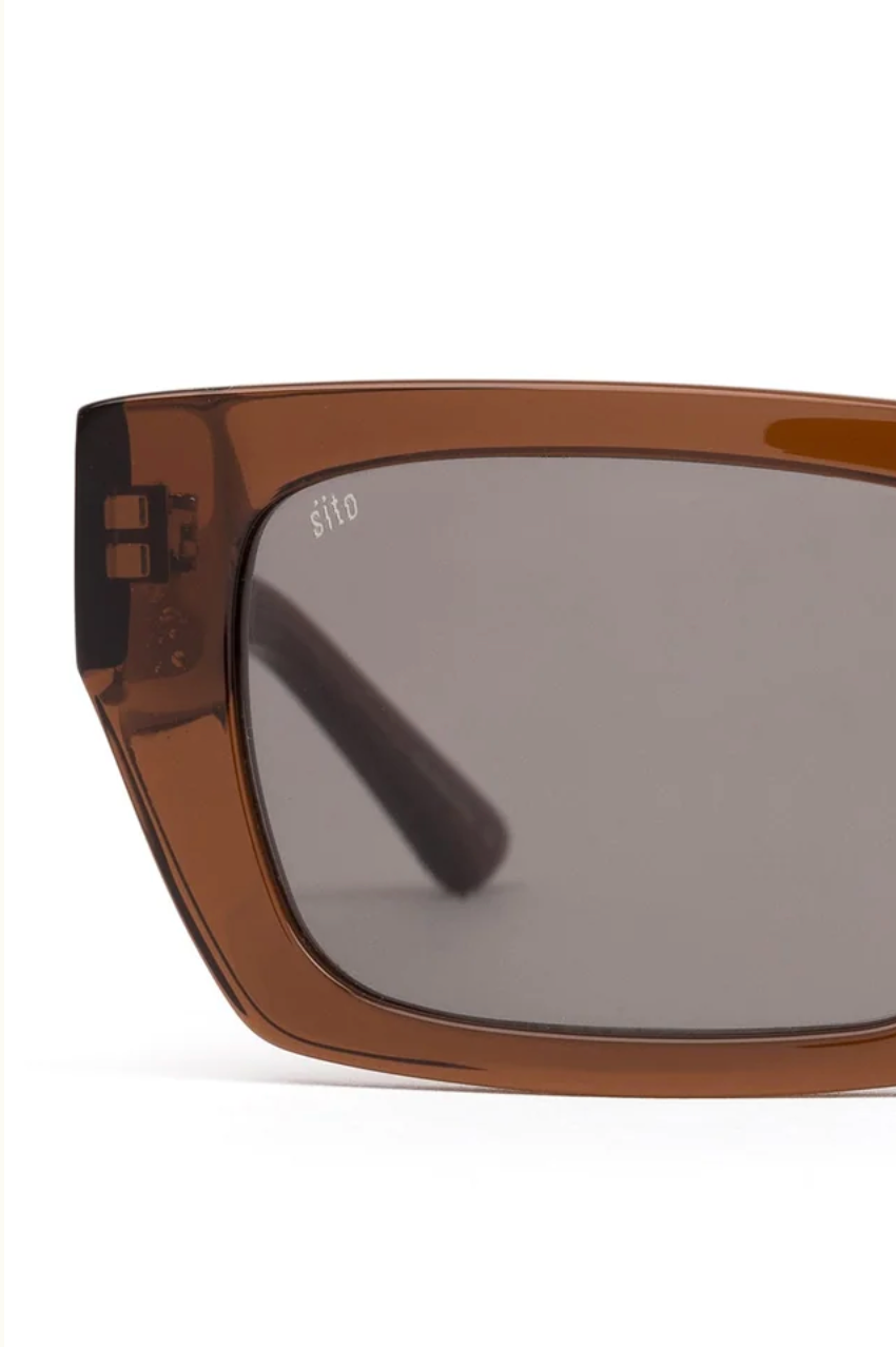Sito Sunglasses 'Outer Limits' - Toffee/Grey