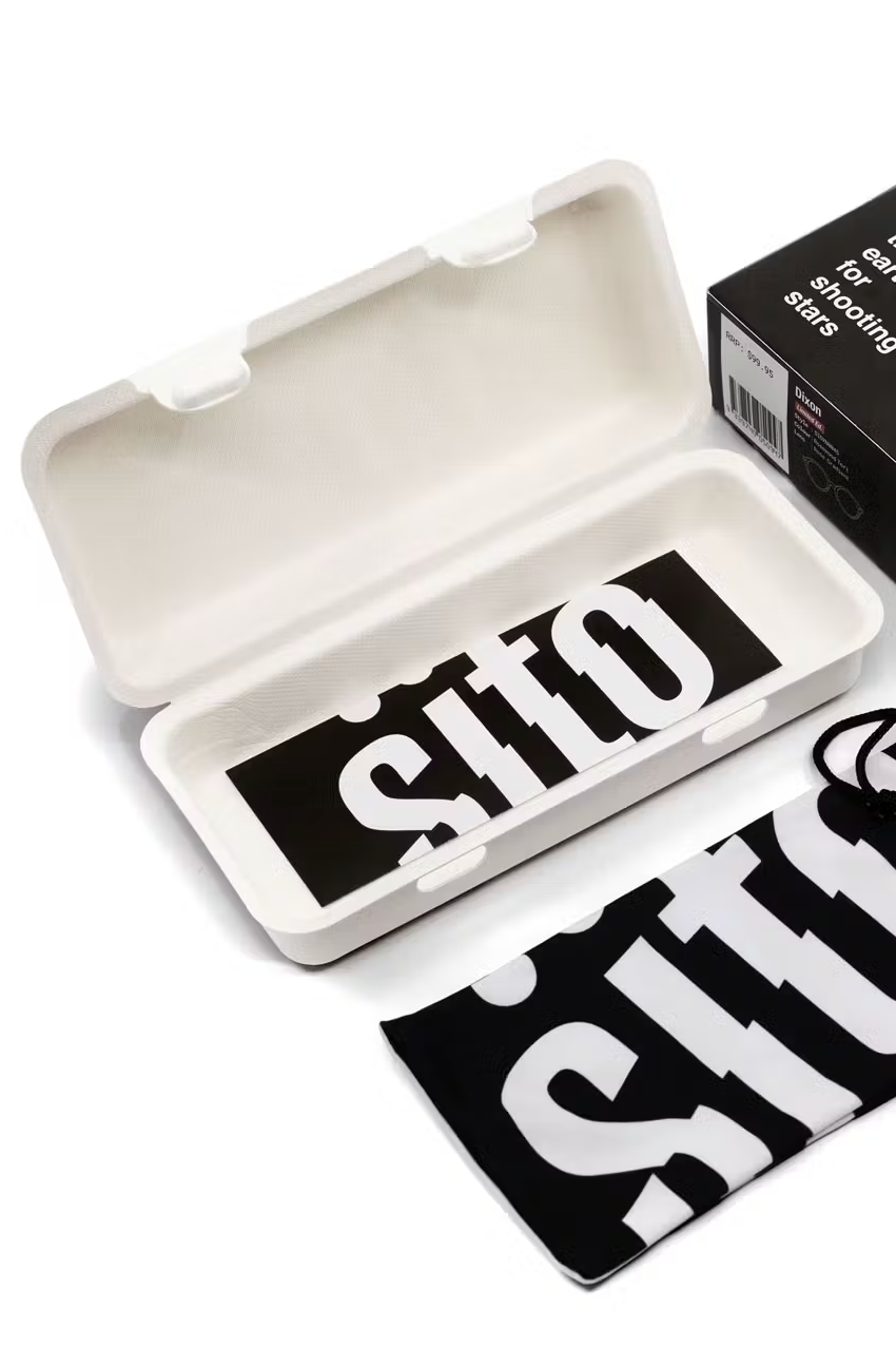 Sito Sunglasses 'Leroy' - Tangelo/Coffee