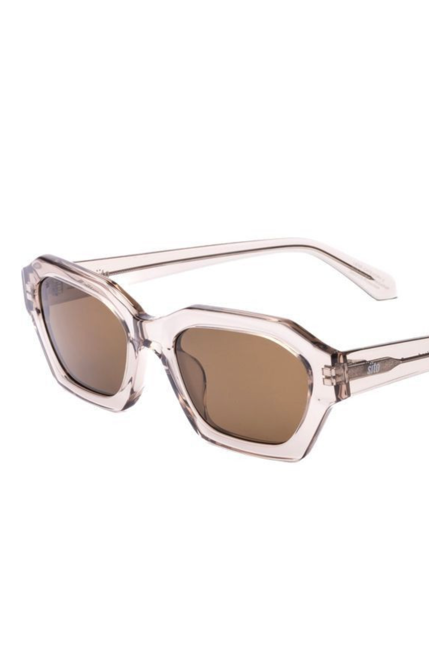Sito Polarised Sunglasses 'Kinetic' - Chintz/Brown Polar