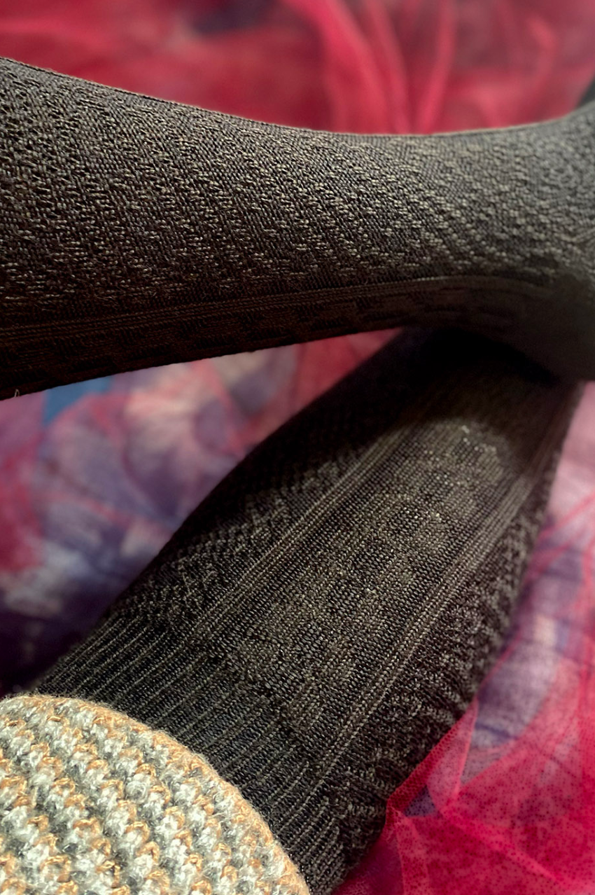 Vintage Merino Socks - Chocolate