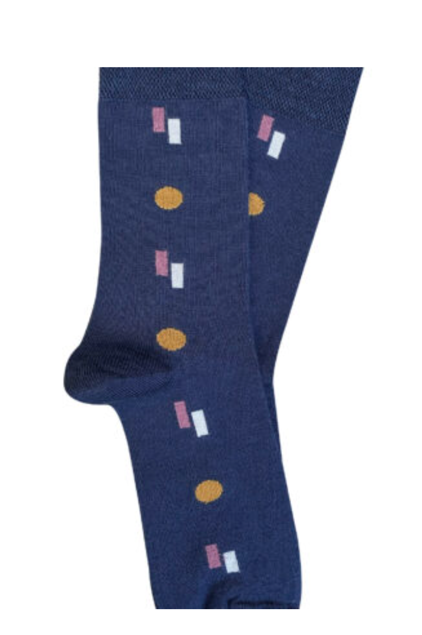Zen Merino Socks - Blue