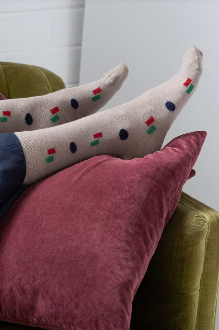 Zen Merino Socks - Sand