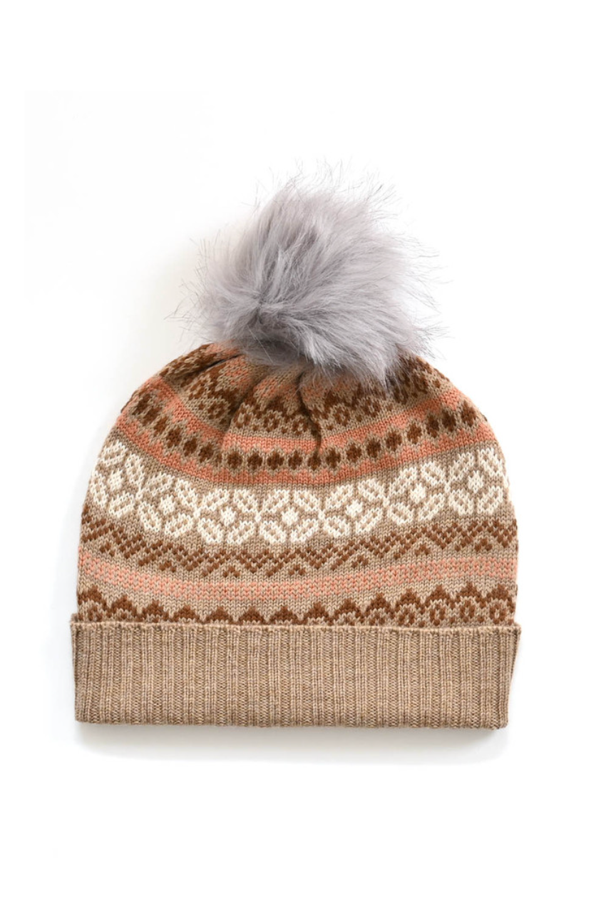 Dahlia Wool Beanie