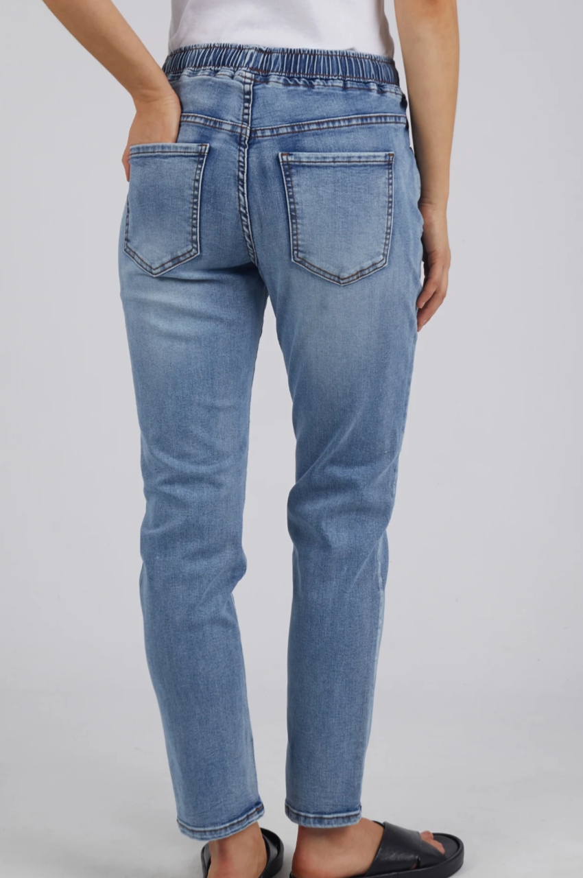 Foxwood Juliette Jogger Jean - Light Blue