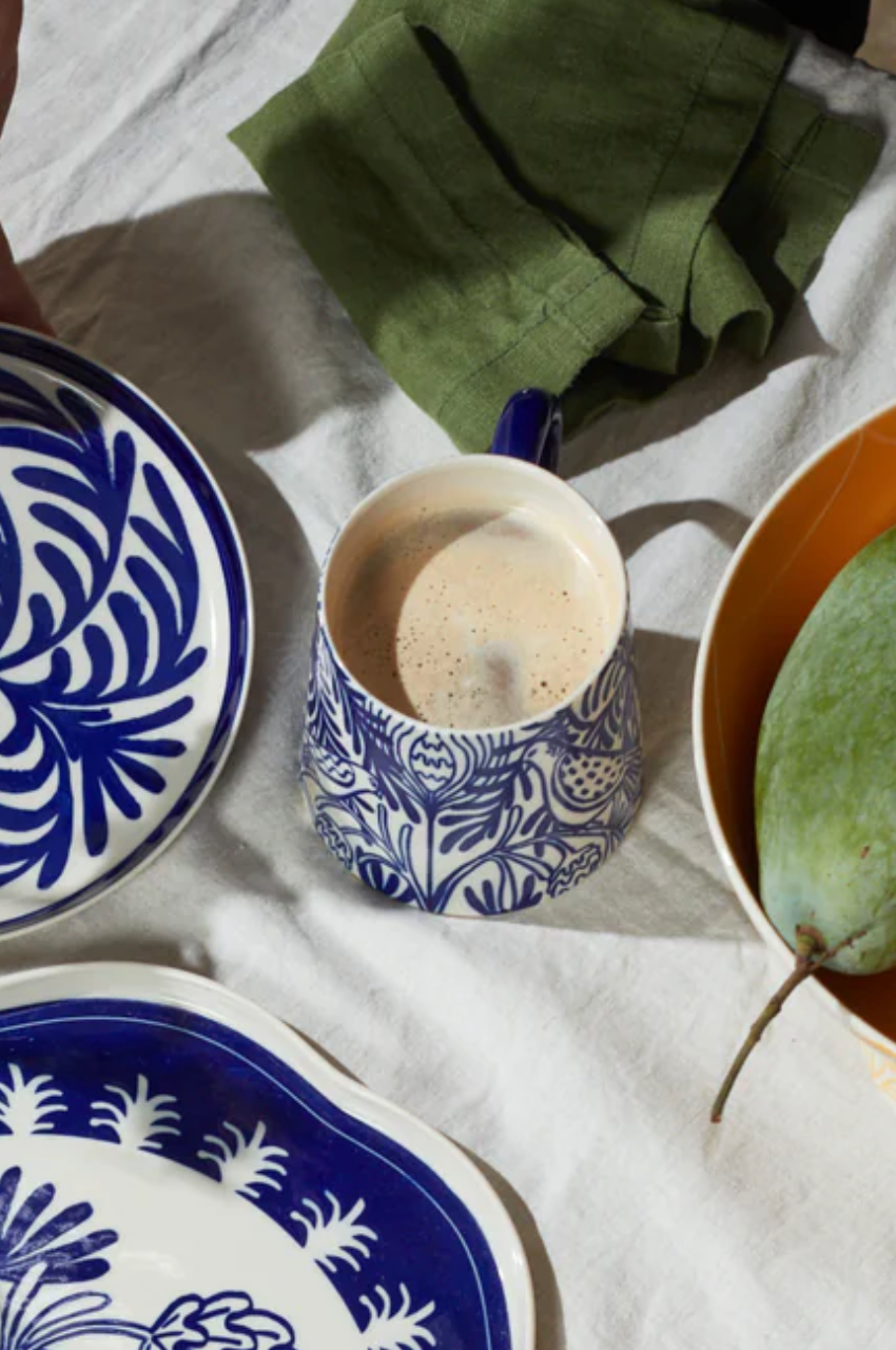 Del Sol Bird Mug - Navy