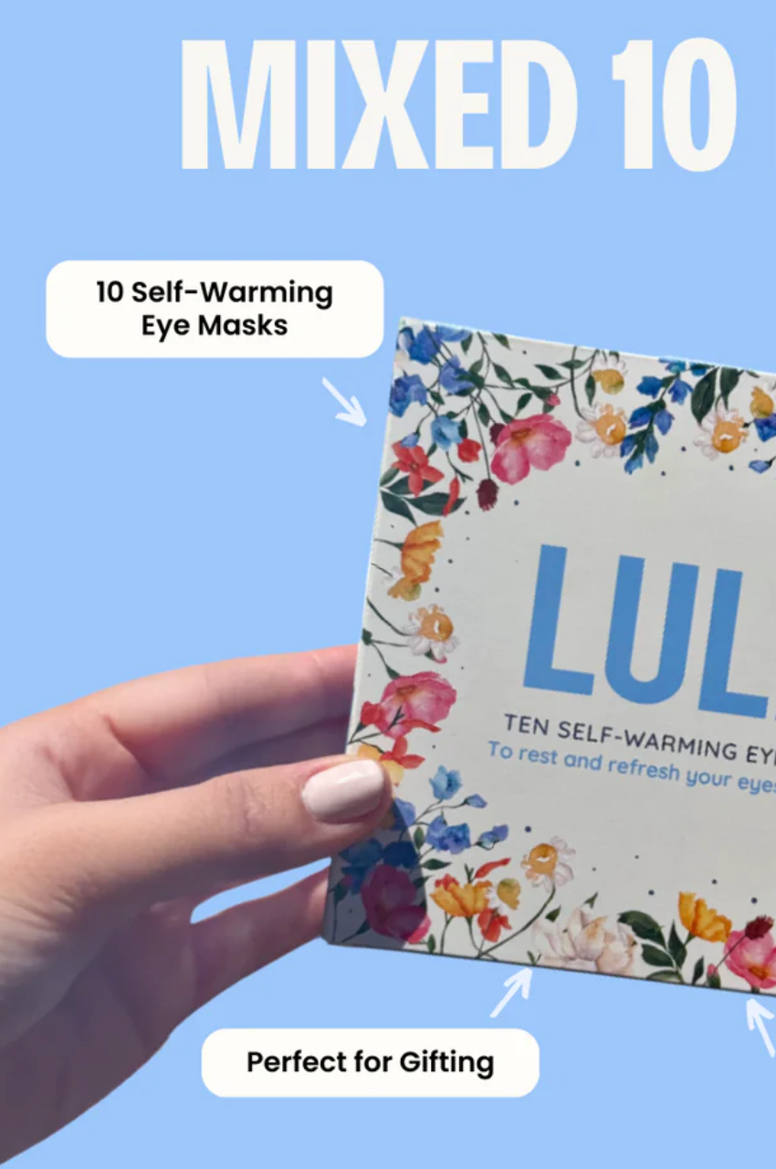 Lula Self Warming Eye Mask - Mixed 10 Box