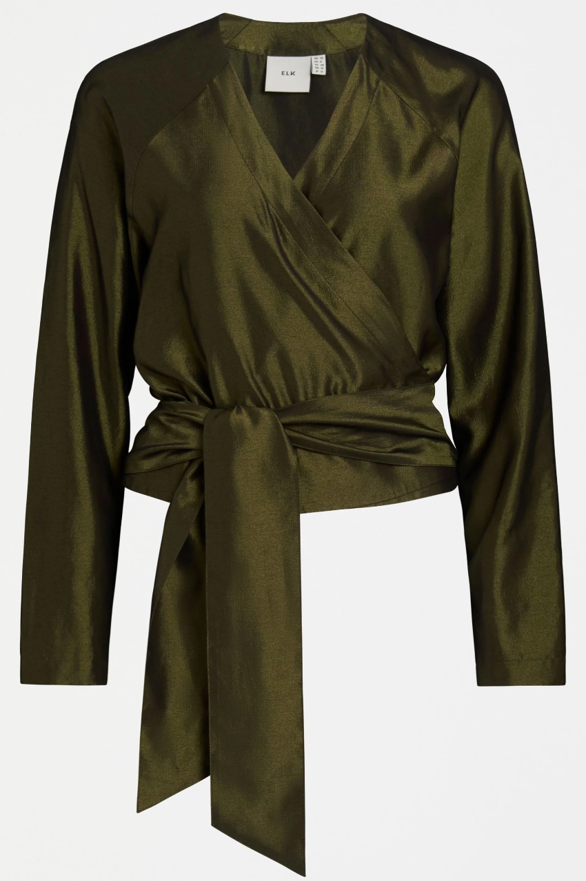 Elk Medjal Top - Gold/Black