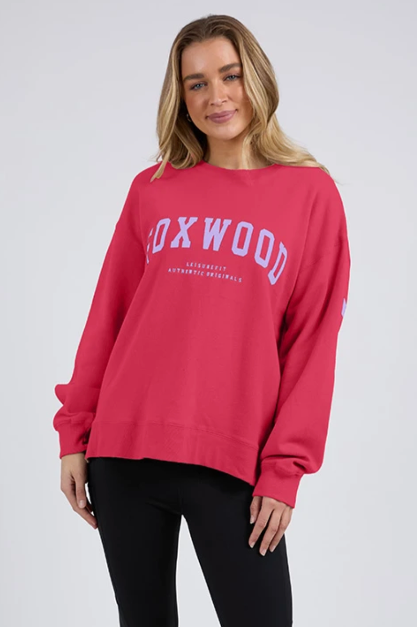 Foxwood Interval Crew - Rasp/Neon Lilac