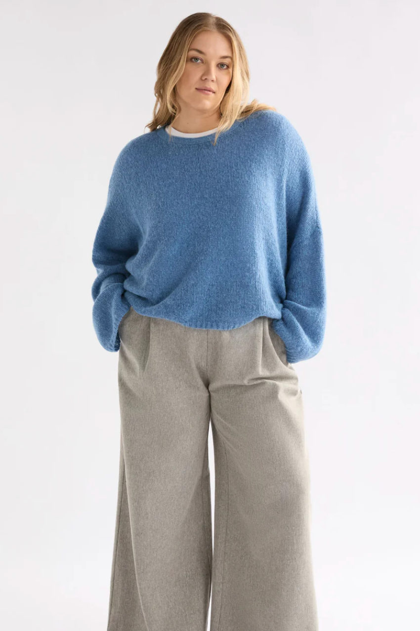 Elk Agna Sweater - Chambray
