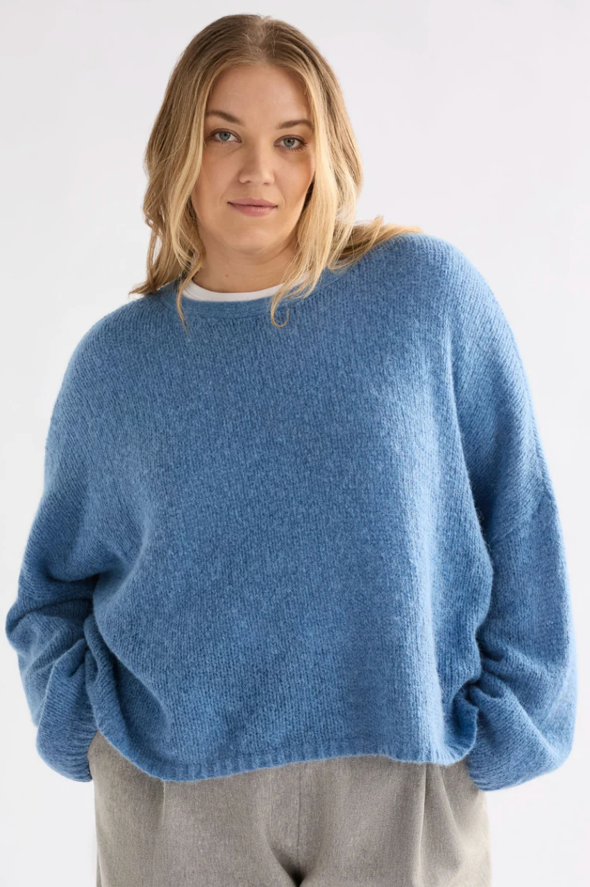Elk Agna Sweater - Chambray