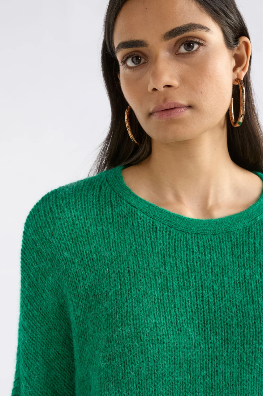 Elk Agna Sweater - Milan Green