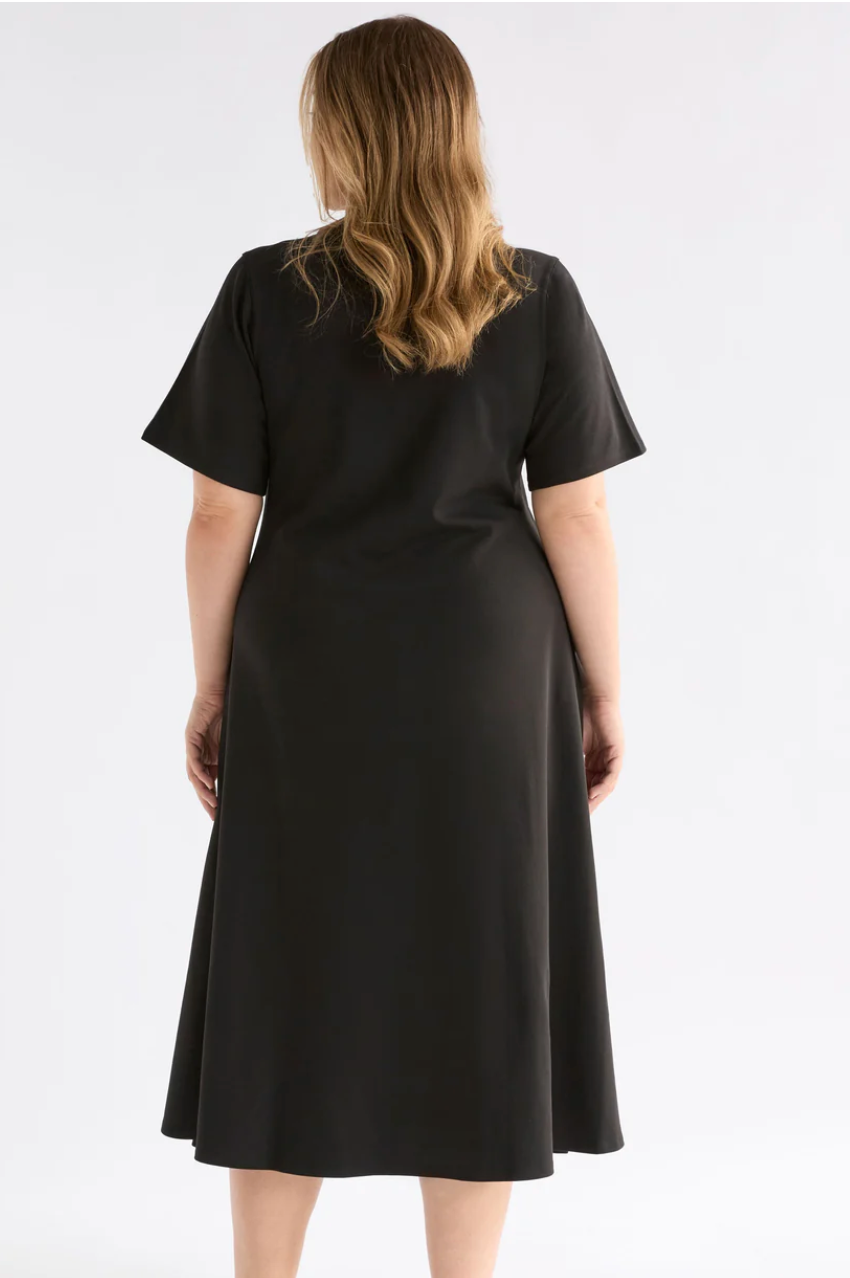 Elk Mana Scuba Dress - Black