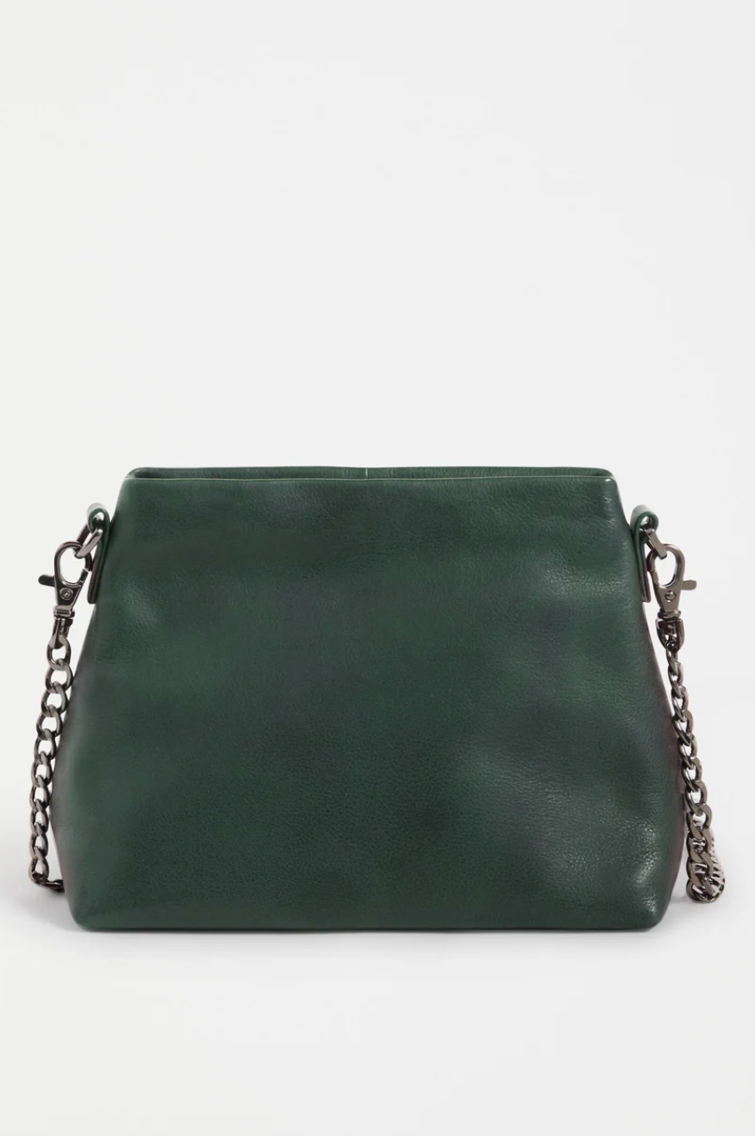 Elk Dreii Mini Clutch - Forest Green