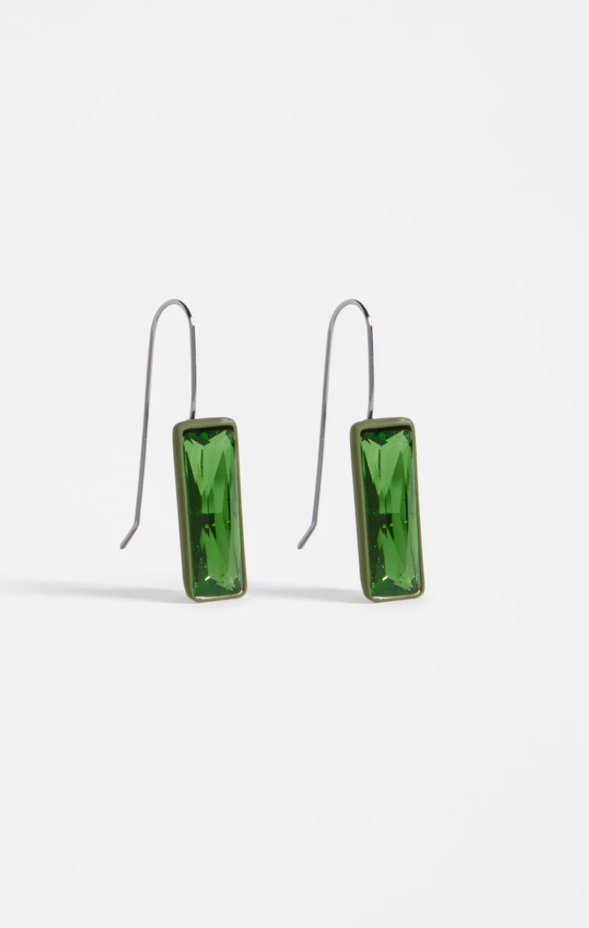 Elk Jule Small Hook Earring - Artichoke
