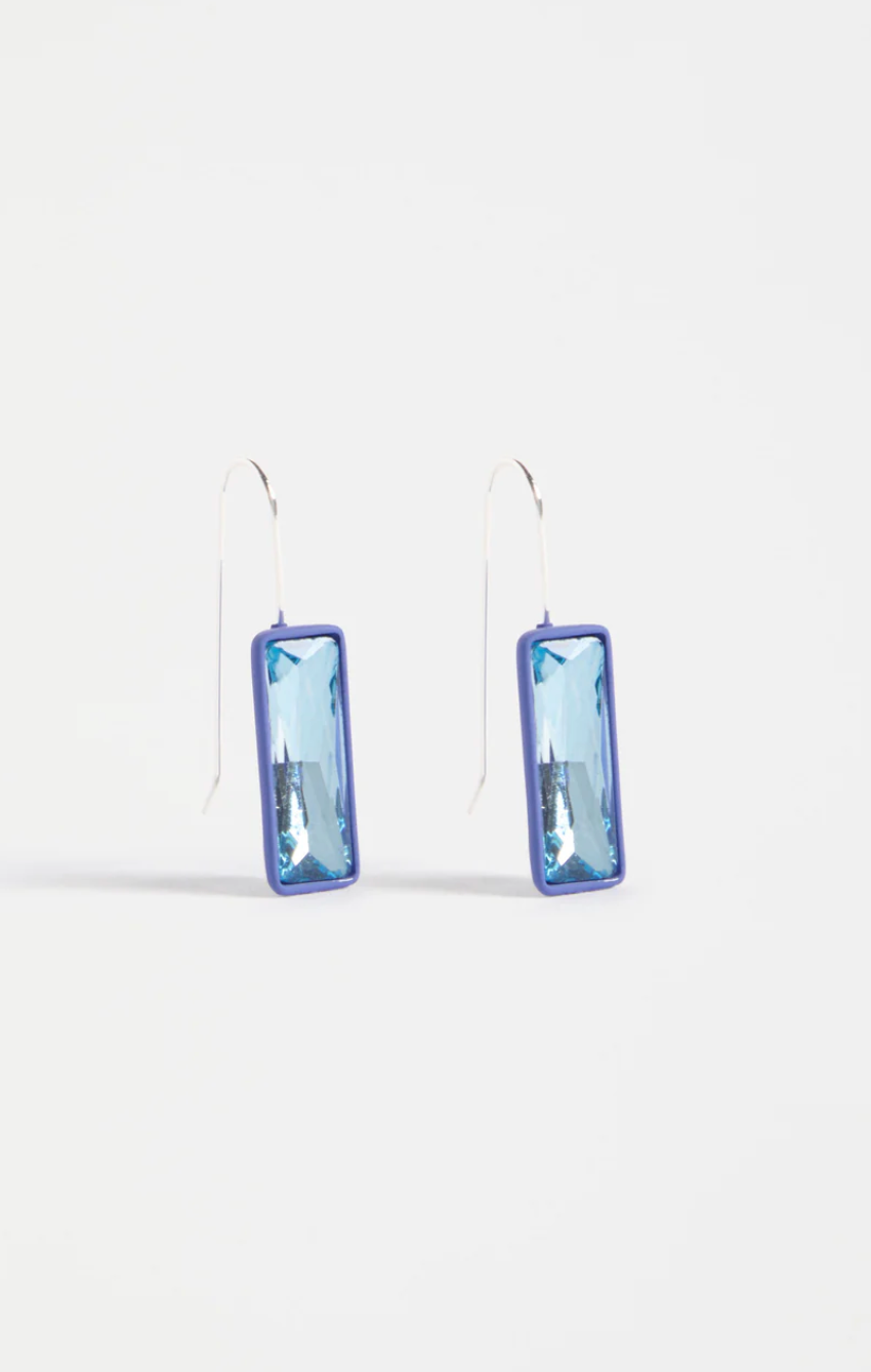 Elk Jule Small Hook Earring - Blue Mist
