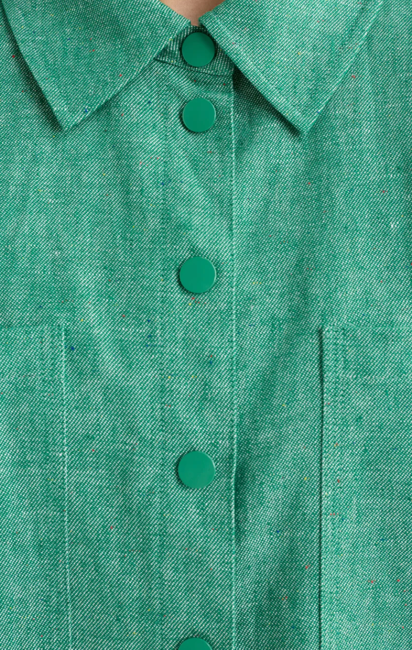 Elk Alpah Shirt - Green Speckle