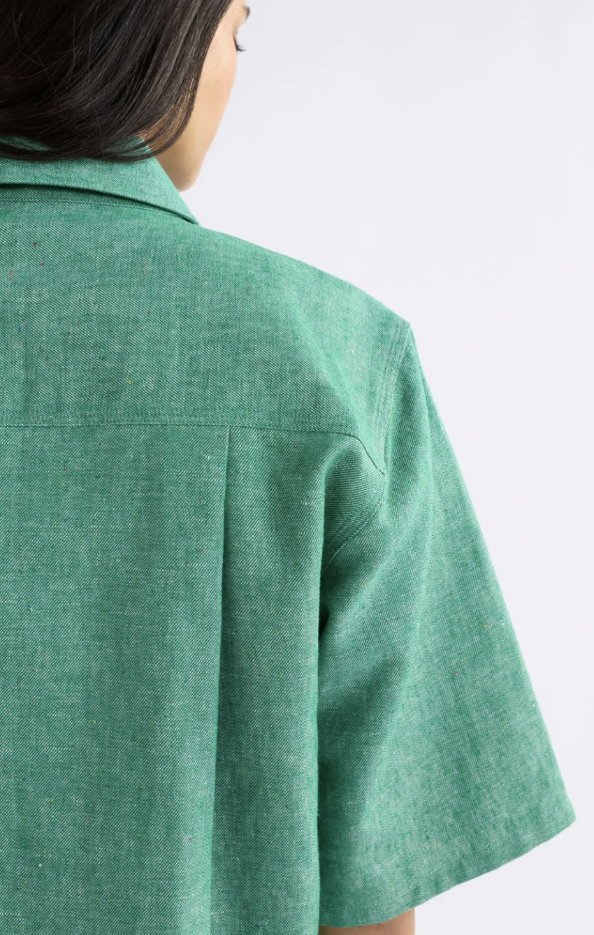 Elk Alpah Shirt - Green Speckle