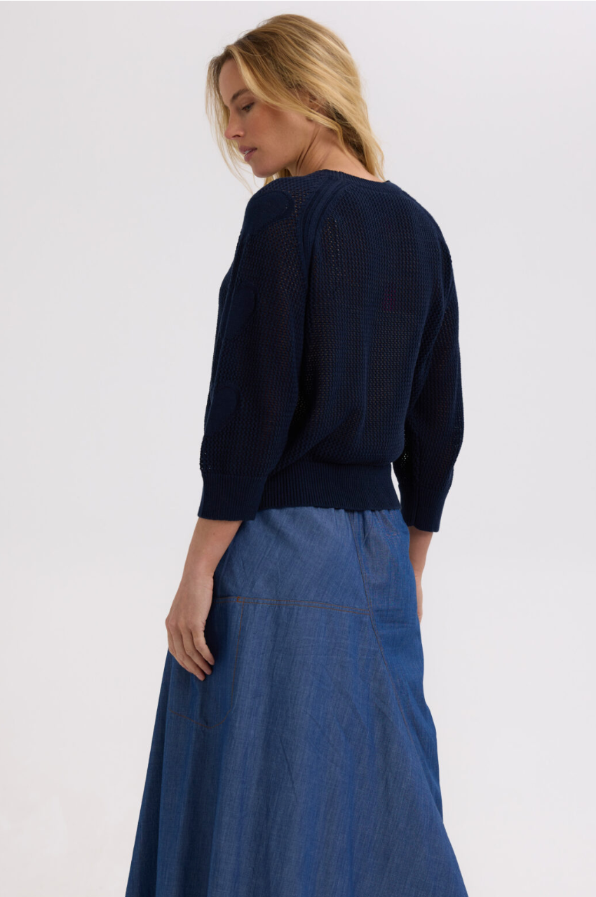 Z&P Hearts On My Sleeve - Navy