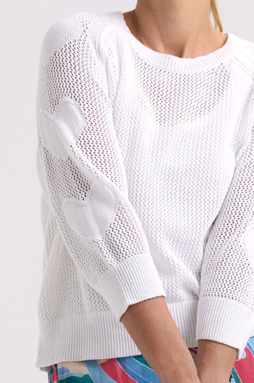 Z&P Hearts On My Sleeve - White