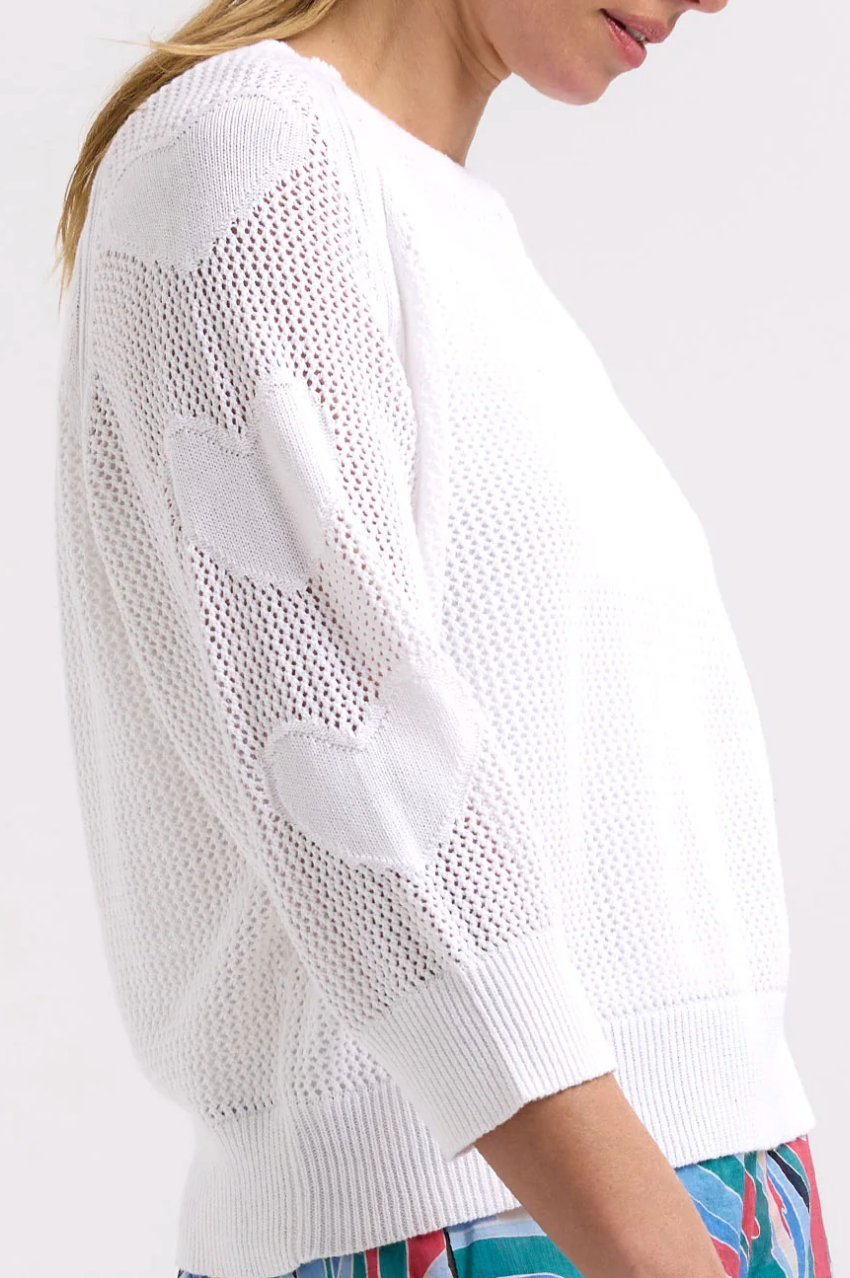 Z&P Hearts On My Sleeve - White