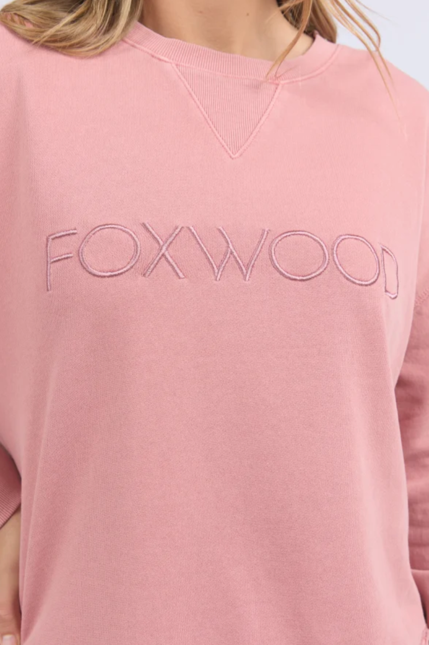 Foxwood Simplified Crew - Dusty Rose