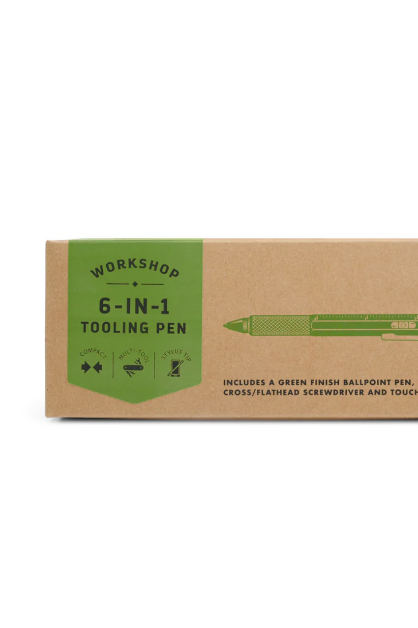 6 in 1 Tooling Pen - Olive