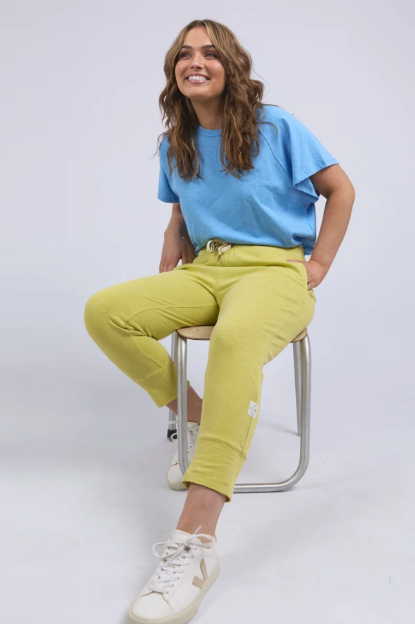 Elm Brunch Pant - Lime Green